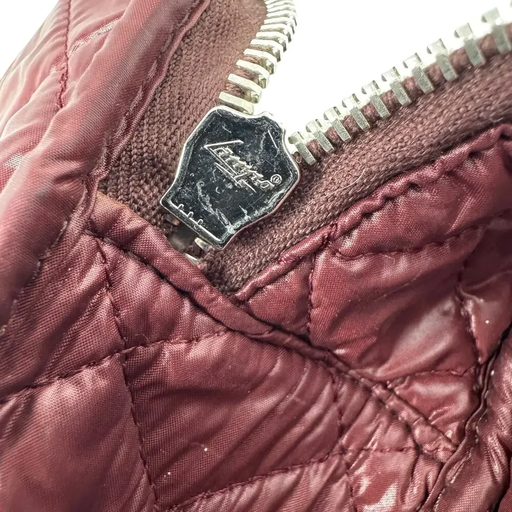 Chanel Quilted Nylon Laptop Case Black Burgundy Limited Edition 2012